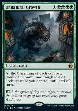 Unnatural Growth MID-206 Rare Italienisch