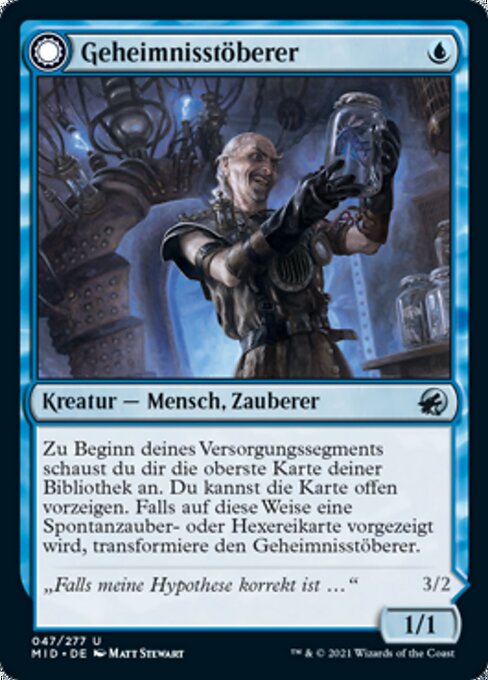 Magic: Delver of Secrets / Insectile Aberration