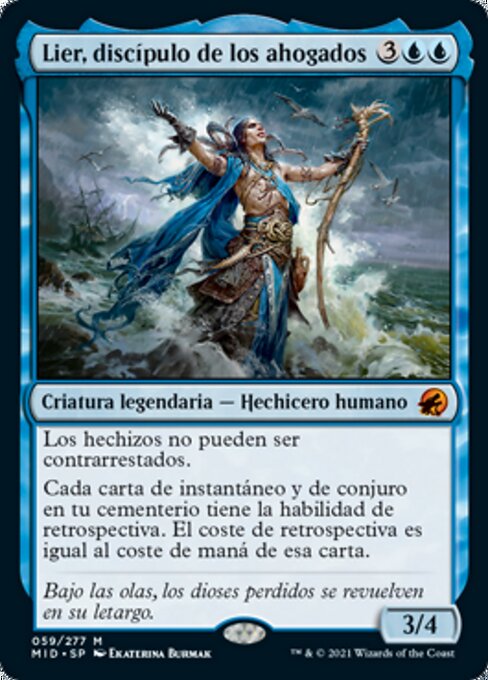 Lier, Disciple of the Drowned MID-59 Mythic Spanisch