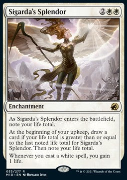 Sigarda's Splendor MID-33 Rare Englisch