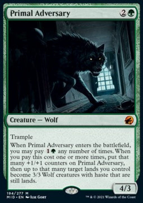 Primal Adversary MID-194 Mythic Englisch