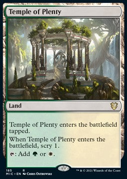 Temple of Plenty MIC-185 Rare Englisch