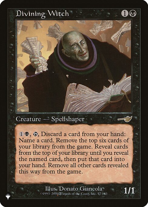 Magic: Divining Witch