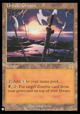 Unholy Grotto ZNL-327 Rare Englisch
