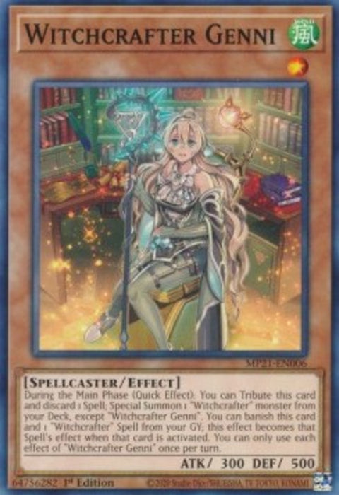 Witchcrafter Genni MP21-EN006 Common Englisch