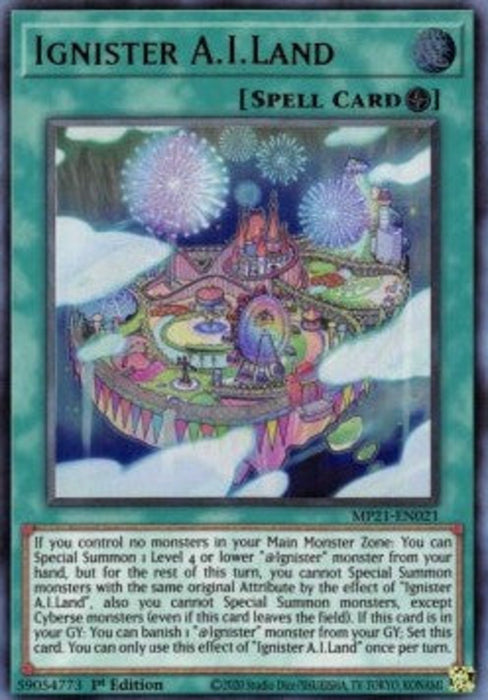 Ignister A.I.Land MP21-EN021 Ultra Rare Englisch
