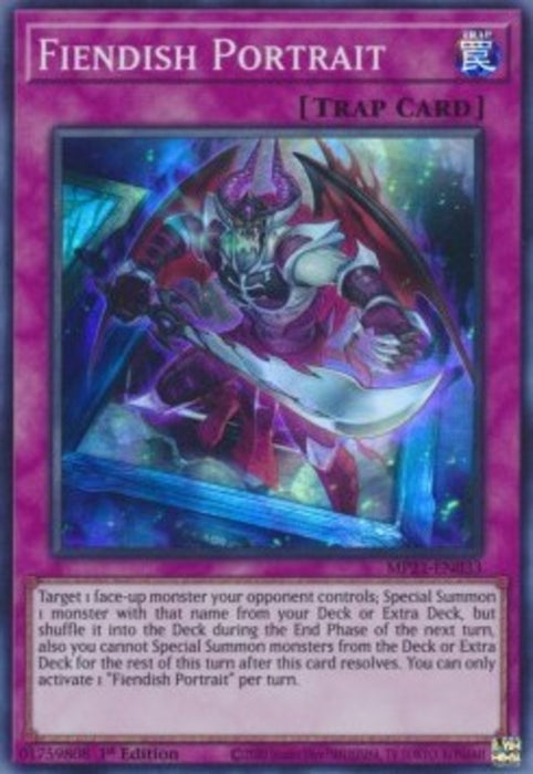 Fiendish Portrait MP21-EN033 Super Rare Englisch
