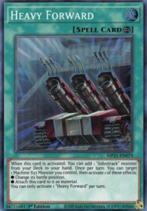 Heavy Forward MP21-EN079 Super Rare Englisch