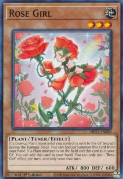 Rose Girl MP21-EN088 Common Englisch