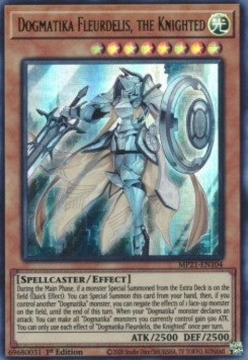 Dogmatika Fleurdelis, the Knighted MP21-EN104 Ultra Rare Englisch