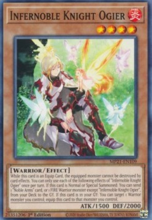Infernoble Knight Ogier MP21-EN109 Common Englisch