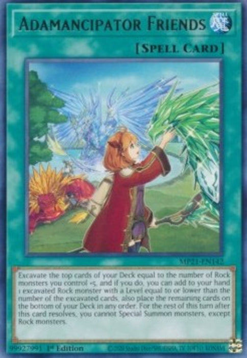 Adamancipator Friends MP21-EN142 Rare Englisch