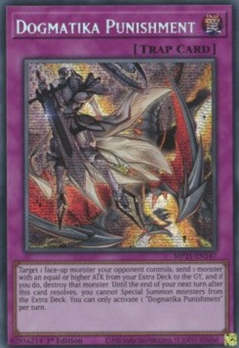Dogmatika Punishment MP21-EN147 Secret Rare Englisch