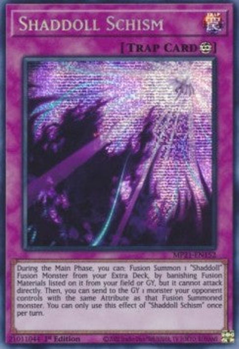 Shaddoll Schism MP21-EN152 Secret Rare Englisch