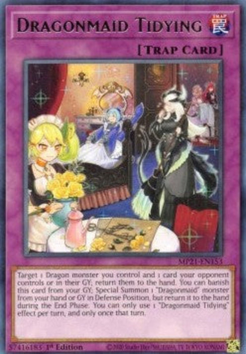 Dragonmaid Tidying MP21-EN153 Rare Englisch