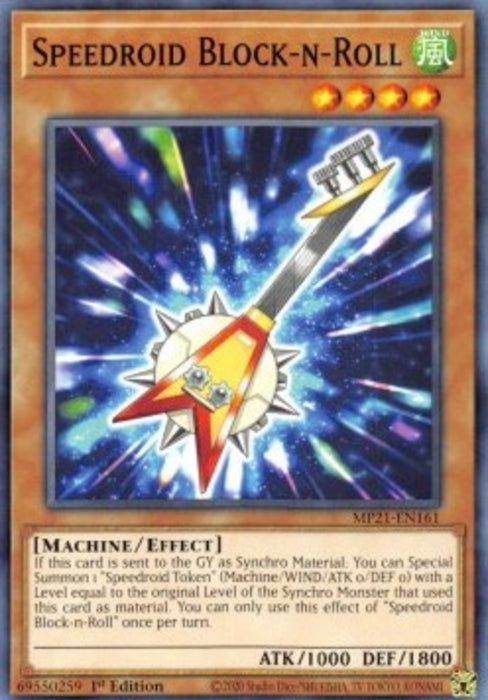 Speedroid Block-n-Roll MP21-EN161 Common Englisch