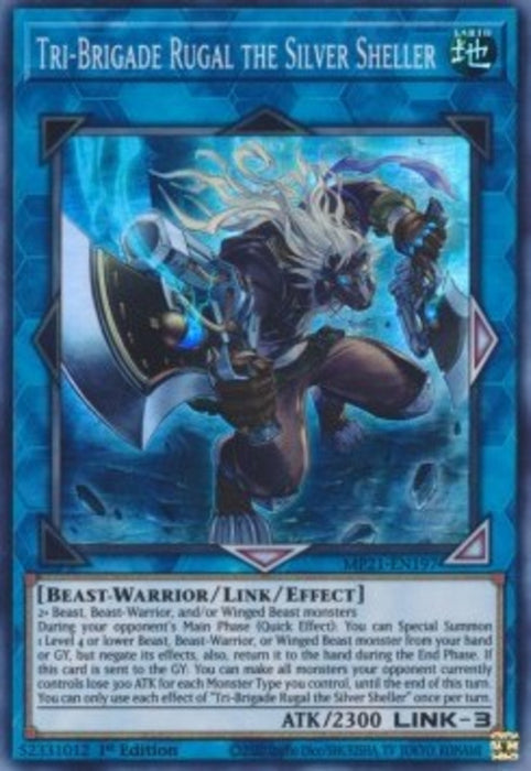 Tri-Brigade Rugal the Silver Sheller MP21-EN197 Super Rare Englisch