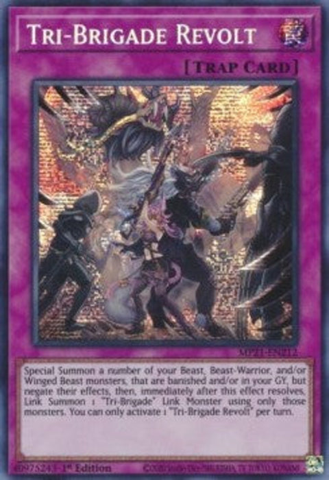 Tri-Brigade Revolt MP21-EN212 Secret Rare Englisch