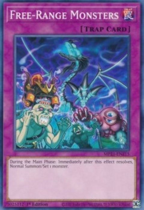 Free-Range Monsters MP21-EN215 Common Englisch