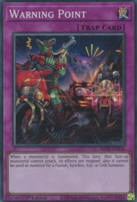 Warning Point MP21-EN216 Super Rare Englisch