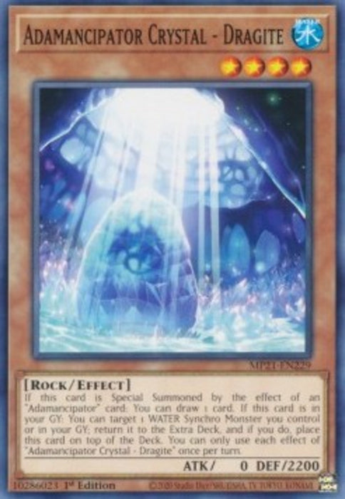 Adamancipator Crystal - Dragite MP21-EN229 Common Englisch
