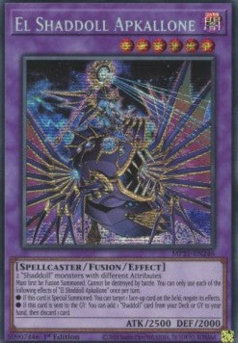 El Shaddoll Apkallone MP21-EN246 Secret Rare Englisch