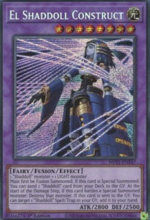 El Shaddoll Construct MP21-EN247 Secret Rare Englisch