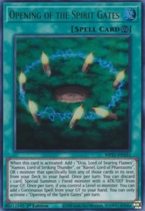 Opening of the Spirit Gates MP21-EN251 Ultra Rare Englisch