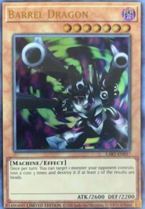 Barrel Dragon LART-EN037 Ultra Rare Englisch