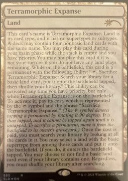 Terramorphic Expanse SLD-585 Rare Englisch