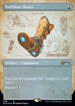 Swiftfoot Boots SLD-606 Rare Englisch