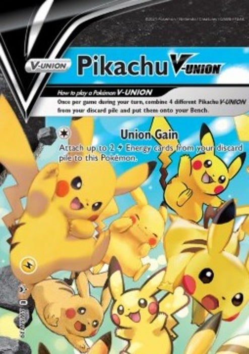 Pikachu V-UNION SWSH-139 Promo Deutsch