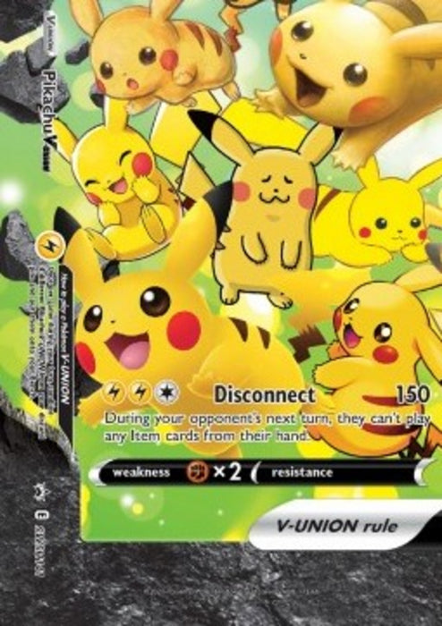 Pikachu V-UNION SWSH-141 Promo Englisch