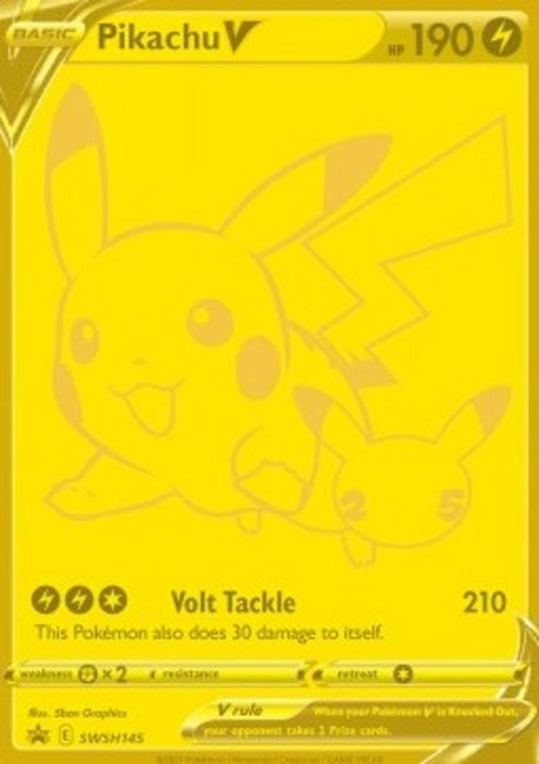Pikachu V SWSH-145 Promo Deutsch
