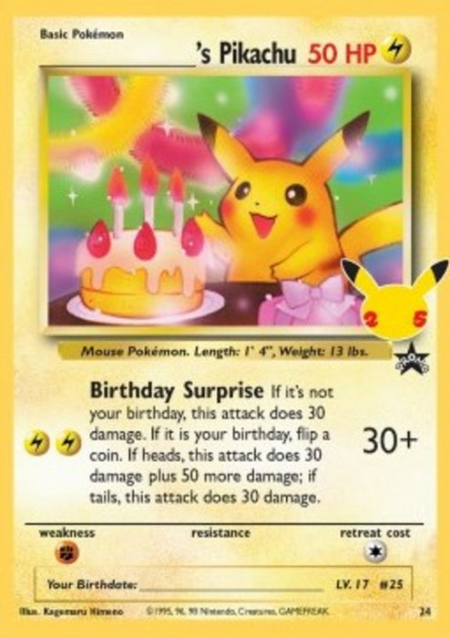 _____'s Pikachu CEL-WP 24 Promo Englisch