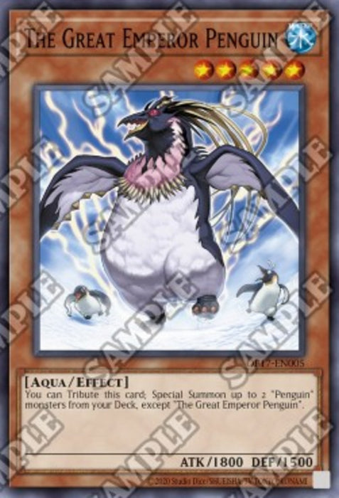 The Great Emperor Penguin OP17-EN005 Super Rare Englisch