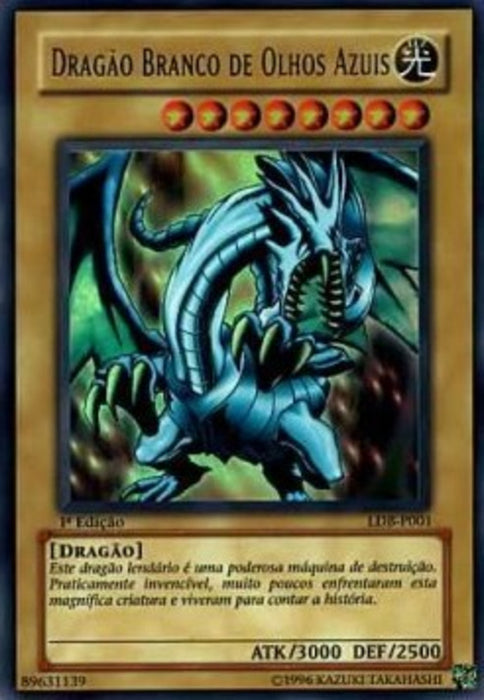 Blue-Eyes White Dragon LDB-PT001 Ultra Rare Portugiesisch