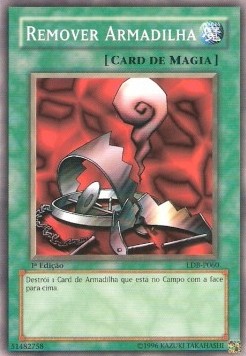 yugioh remove trap card Amazon.com: Yu-Gi-Oh! - Remove Trap (LOB-060) - Legend of Blue Eyes White Dragon - Unlimited Edition
