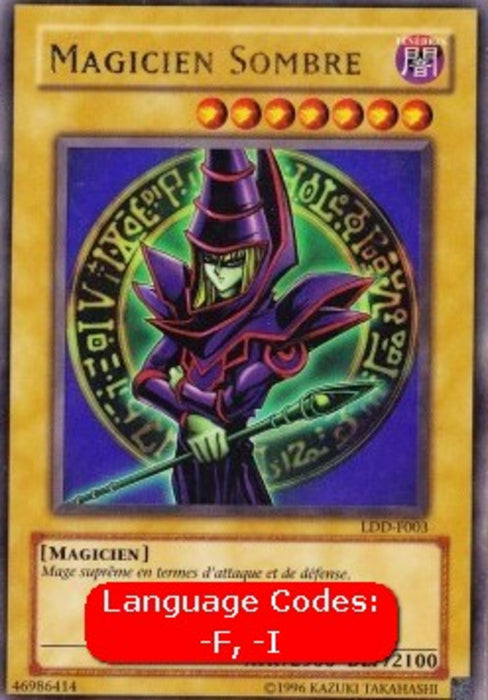 Dark Magician (V.1) LDD-FR003 Ultra Rare Französisch
