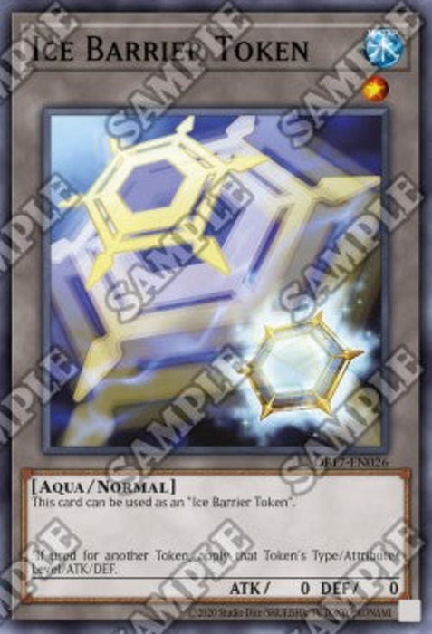 Ice Barrier Token OP17-EN026 Token Englisch