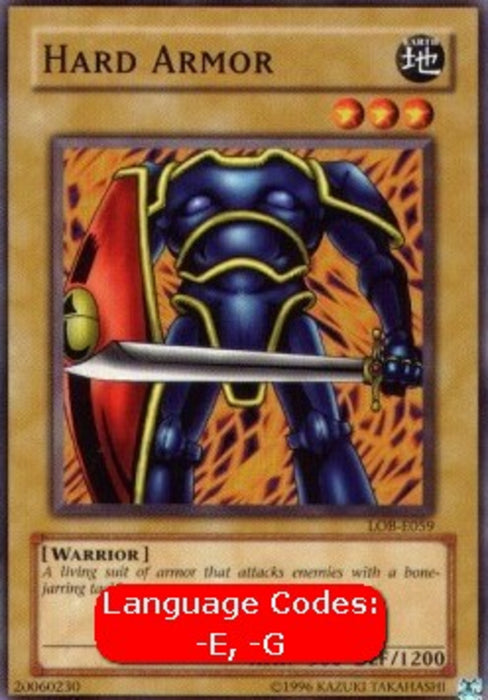 Hard Armor (V.1) LOB-EN059 Common Englisch