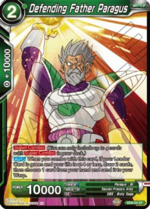 Defending Father Paragus R Uncommon Englisch