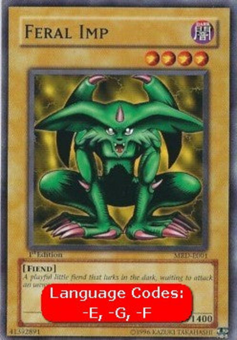 Feral Imp (V.1) MRD-EN001 Common Englisch