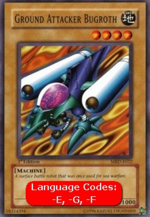 Ground Attacker Bugroth (V.1) MRD-EN022 Common Englisch