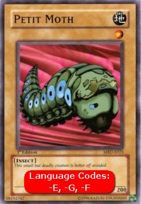 Petit Moth (V.1) MRD-EN023 Common Englisch