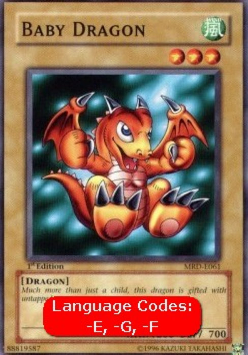 Baby Dragon (V.1) MRD-EN061 Common Englisch
