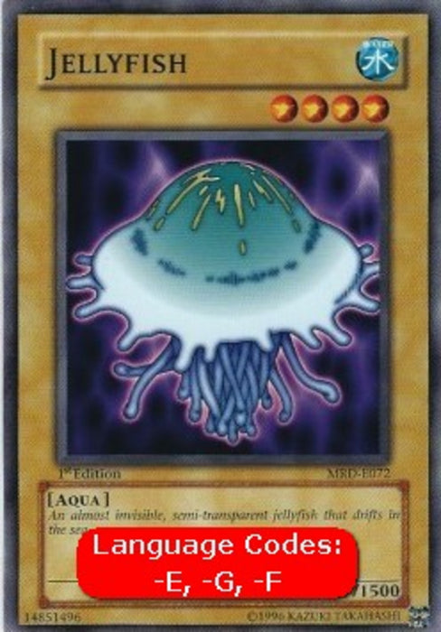 Jellyfish (V.1) MRD-EN072 Common Englisch