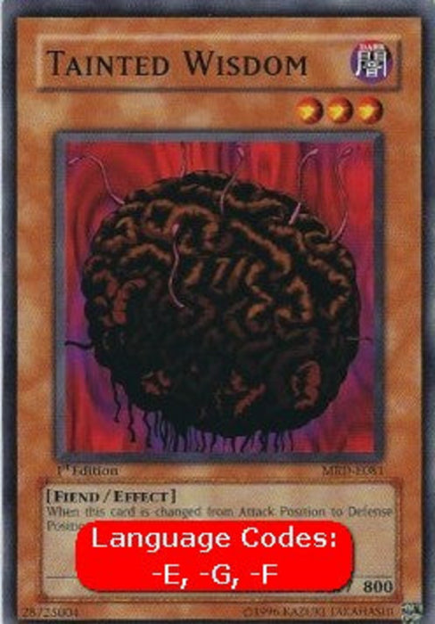 Tainted Wisdom (V.1) MRD-EN081 Common Englisch