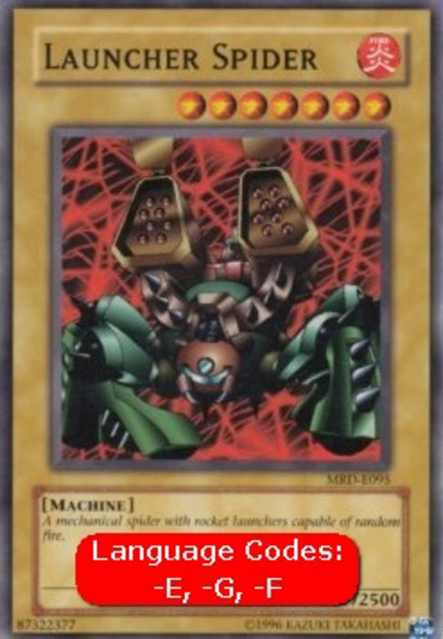Launcher Spider (V.1) MRD-EN095 Common Englisch