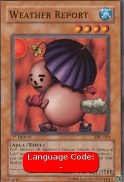 Weather Report (V.2) MRL-EN020 Common Englisch
